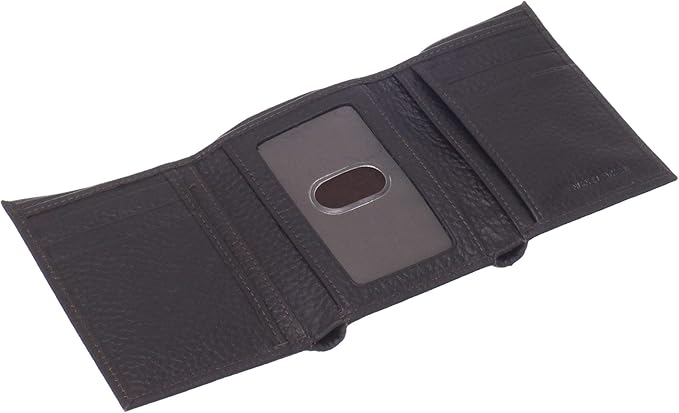 John Deere Men's Historical Logo Trifold Wallet