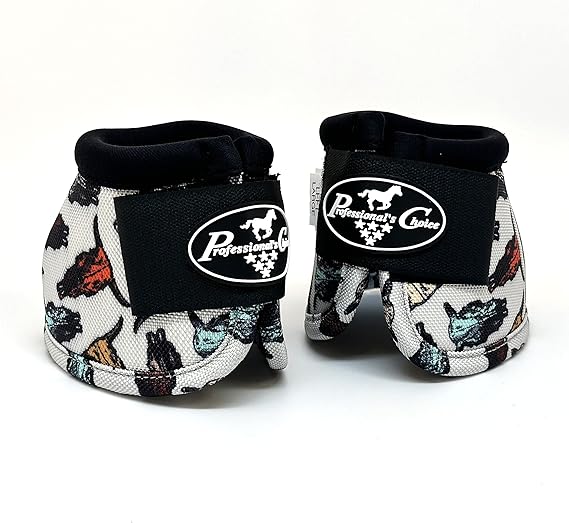 Bell Boots for Horses | Superb Protection, Durability & Comfort | Quick Wrap Hook & Loop